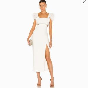 LIKELY Taliah Gown White